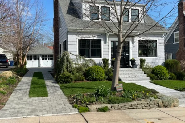 custom driveway and walkway stairs